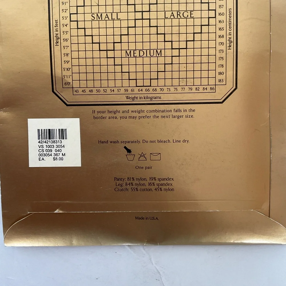 Victorias Secret Pantyhose Bodyshaper size medium
